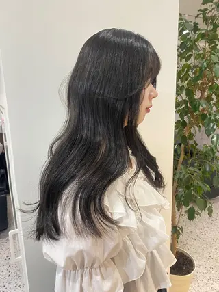 カラー AO所属・RISAKO 艶髪モテヘア🎀府中のヘアスタイル