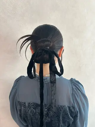 ロング ヘアアレンジ 🌷HARU 暖色/ヘアセット🫧のヘアスタイル