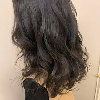 ロング カラー unico.所属・韓国ヘア/暖色カラー 新美多英のヘアスタイル