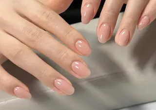 ネイル By moonネイル 🌷ワンホン/韓国風のネイルデザイン