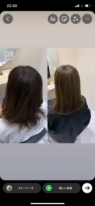 ミディアム 丹野 圭太のヘアスタイル