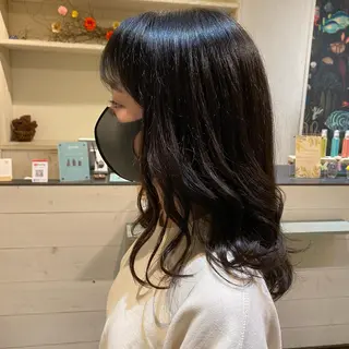 ロング 谷九/天王寺/上本町 /似合わせ/北川響のヘアスタイル