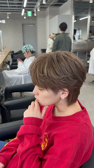 メンズ 韓国ヘア忠実再現/ 韓国ヘア/tomoのヘアスタイル