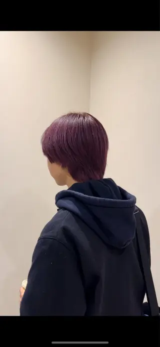 カラー 北川 茉奈のヘアスタイル