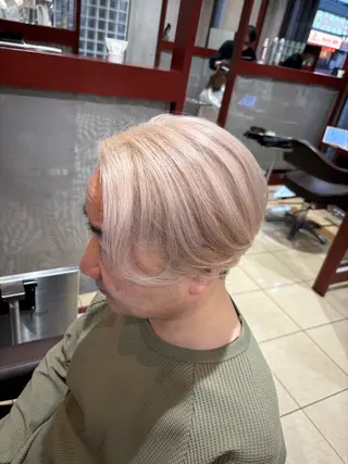 ショート カラー メンズ 坂本 優輝のヘアスタイル