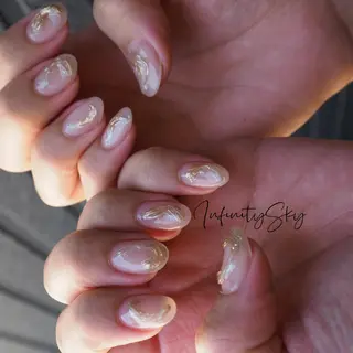 ネイル infinity skyのネイルデザイン