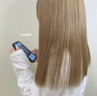 ロング 顔周りレイヤー 🎀マリノのヘアスタイル