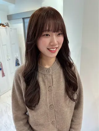 ロング カラー 🌺KYOKA/マツ エク/レイヤーカットのヘアスタイル