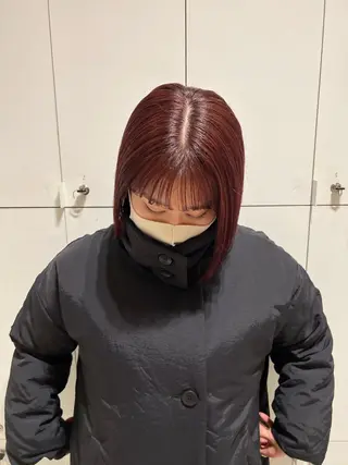 ショート カラー bob/ aoiのヘアスタイル