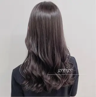 セミロング カラー ヘアアレンジ Ella所属・nana【艶髪】/ レイヤー/縮毛矯正のヘアスタイル