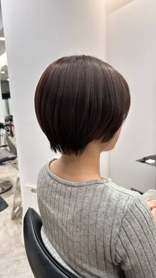 ショート あいこ/ハンサム ショート/銀座🌷のヘアスタイル