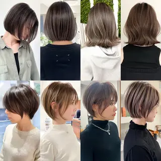 ミディアム ハイライトNo.1☆ ゆうのヘアスタイル