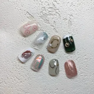 ネイル Aloha  Luana HIKAWASANDOU所属・AlohaLuana 🌺 naoのネイルデザイン