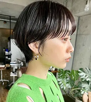 ショート riria/ボブ /ブラウンカラー🎀のヘアスタイル