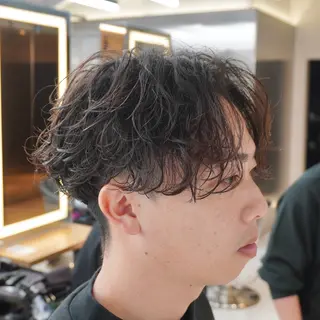 パーマ メンズ HIKARI メンズ満足度No.1のヘアスタイル