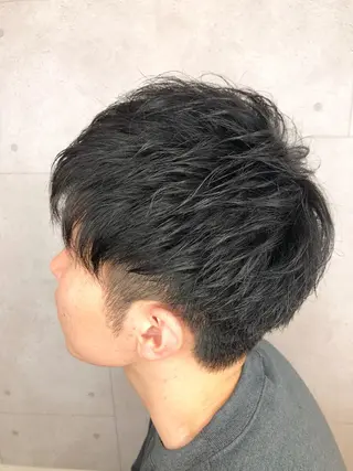 メンズ 髪質改善 阿部のヘアスタイル