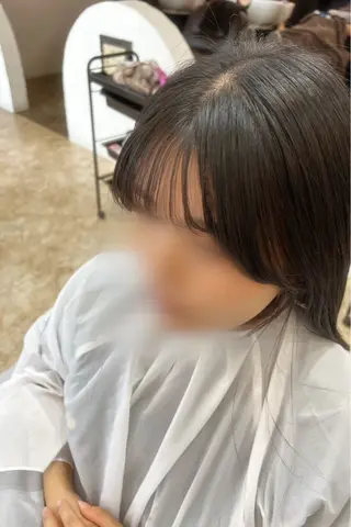 ロング 小泉 加那のヘアスタイル