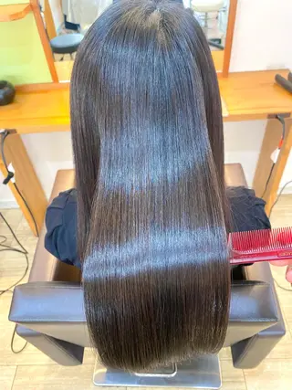 セミロング CABANON所属・和歌山髪質改善 那須優太のヘアスタイル