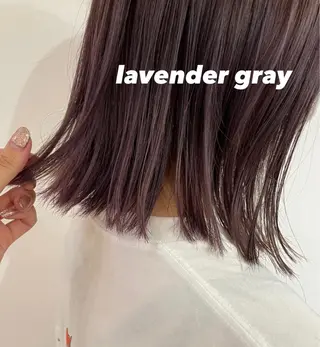 ミディアム カラー パーマ ヘアアレンジ ネイル マツエク・マツパ Miku /ブリーチ/ボブのヘアスタイル