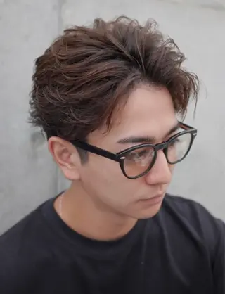 パーマ メンズ fifth SAKAE所属・🌟中谷海里🌟 メンズパーマ/垢抜けのヘアスタイル