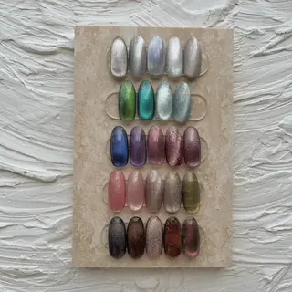 ミディアム maimai　W 【放出店】のネイルデザイン