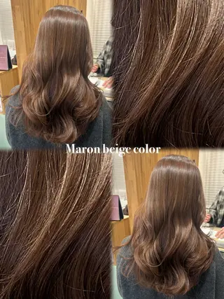 ロング 韓国ヘア ‎⟡.·KANA🐥のヘアスタイル