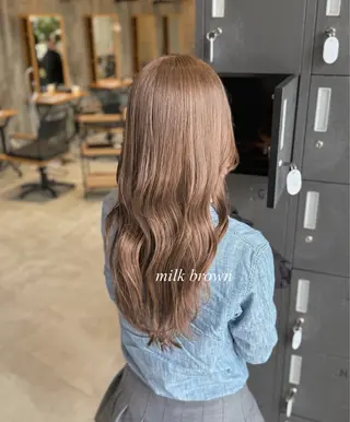 ロング 🎀Lolonois 池田店🎀佐藤百奈美のヘアスタイル