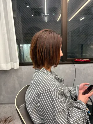 ミディアム たまプラーザ/駅近/ clan/前田 朋輝のヘアスタイル