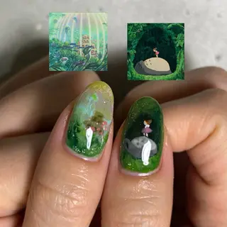 ネイル RooM tani /個性派ニュアンスのネイルデザイン