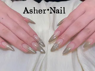 ネイル Asher-Yuki 🍁のネイルデザイン