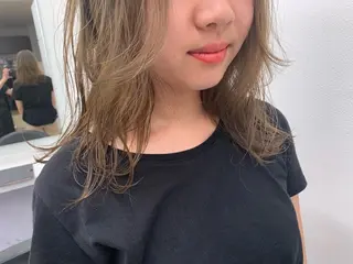 セミロング 【美容室が苦手な方 専問美容室】MIHOのヘアスタイル