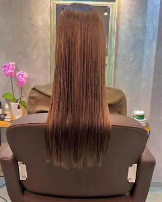 ロング 🍀艶髪縮毛矯正/ 風殿　滉太🍀のヘアスタイル