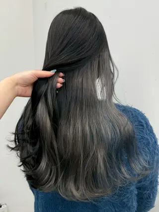 ロング カラー 【公式】amble luxe 中野のヘアスタイル