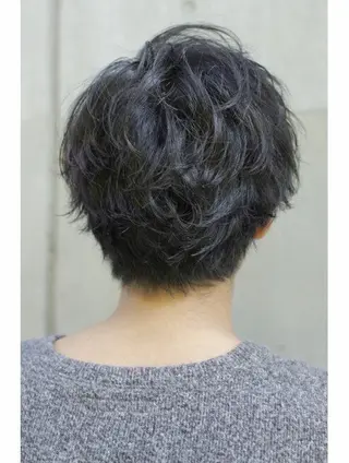 パーマ メンズ 森山 陽菜のヘアスタイル