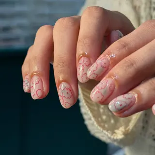 ネイル nail atelier 泡沫 utakata所属・ナカジマミナミ ﾈｲﾘｽﾄのネイルデザイン