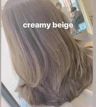 ミディアム カラー Agu  hair you所属・♡ yumaのヘアスタイル