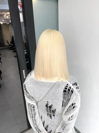 セミロング JUNYA 海外ガールヘアのヘアスタイル