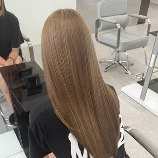 ロング カラー 中明度カラー/ カラーモデル/noaのヘアスタイル