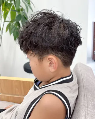 ショート パーマ メンズ racil by rest plus【ラシル バイ レストプラス】所属・【メンズ特化！】 ryo9/10まで〜のヘアスタイル