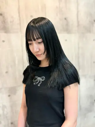 ロング カラー channel所属・Natsumi ❤︎のヘアスタイル