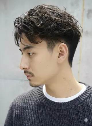 メンズ 【メンズパーマ】 SiLO  三宅のヘアスタイル