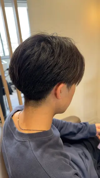 ショート パーマ メンズ 【メンズパーマ】比嘉 啓人のヘアスタイル