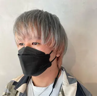 メンズ 渋谷レイヤーカット/ 暖色艶カラー🩵高橋のヘアスタイル