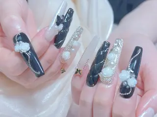 ネイル 🎀ネイルサロン エクラYUI🎀のネイルデザイン