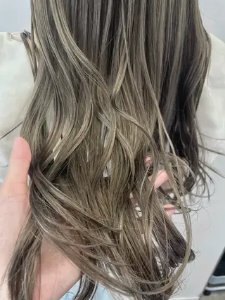 ロング カラー ダブルカラー🦖 /髪質改善⚡️しおりのヘアスタイル