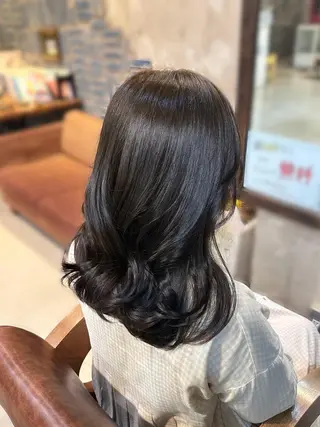 セミロング カラー Hair Atelier P's 【ピース】所属・Kaori / P’s 渋谷のヘアスタイル