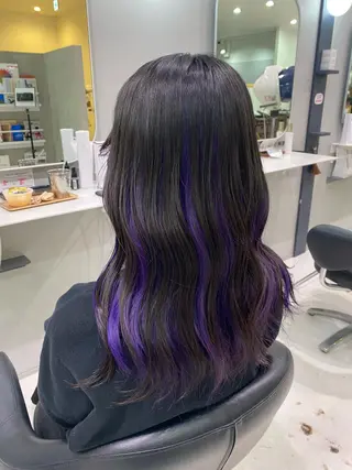 ロング カラー 【GUK】 🌻RINA🌻のヘアスタイル