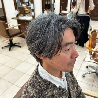 ショート メンズ メンズ特化/カット: パーマ🔥REO🔥のヘアスタイル