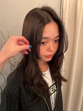 セミロング 似合わせカット 🌿‬しゃらのヘアスタイル