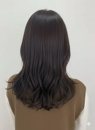 セミロング カラー 脇田 雄大のヘアスタイル